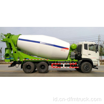 Teknik menggunakan truk pengaduk drum beton